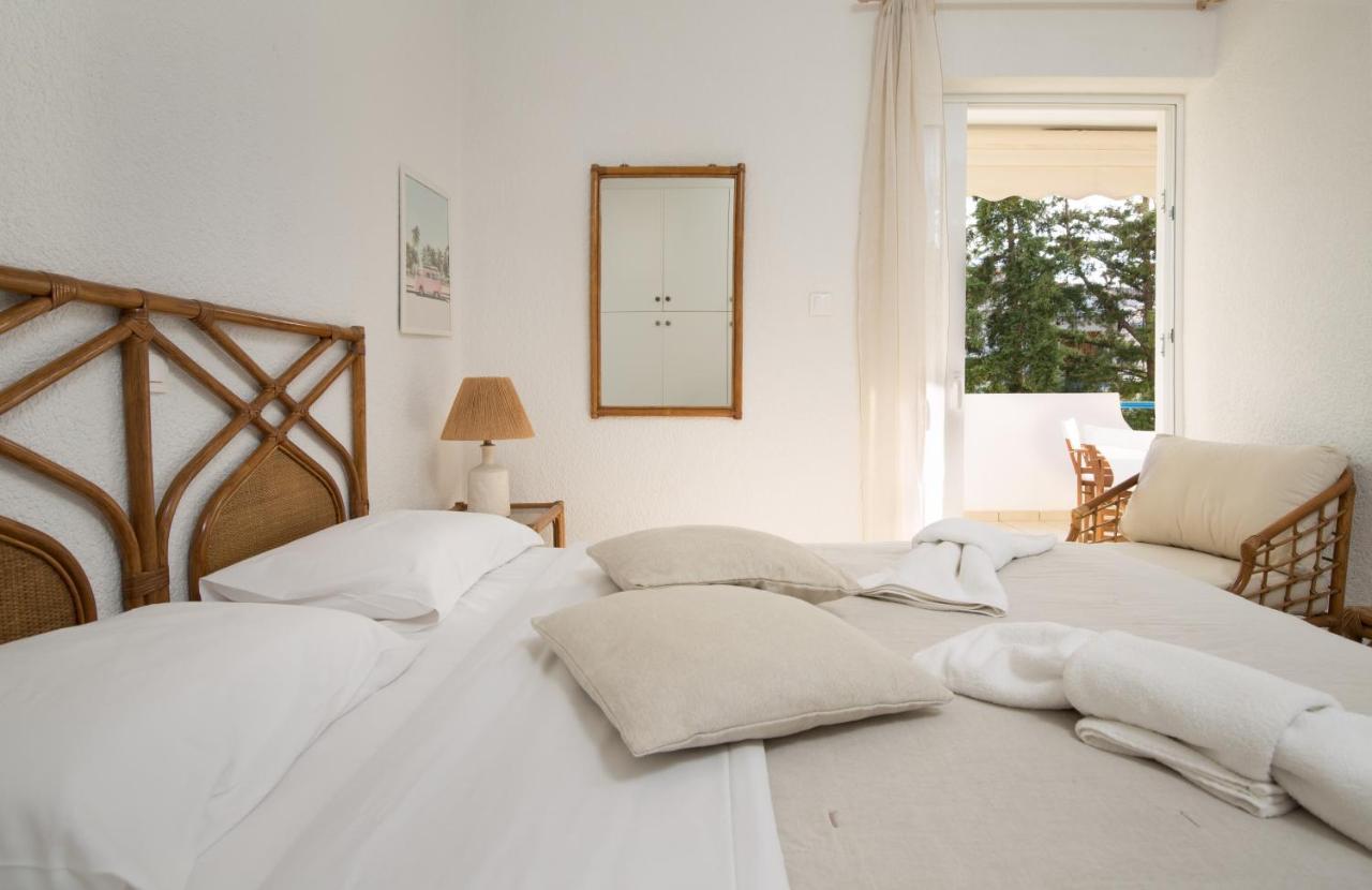 Del Mar Luxury Apartment 30M From The Beach Pórto Ráfti Exteriör bild