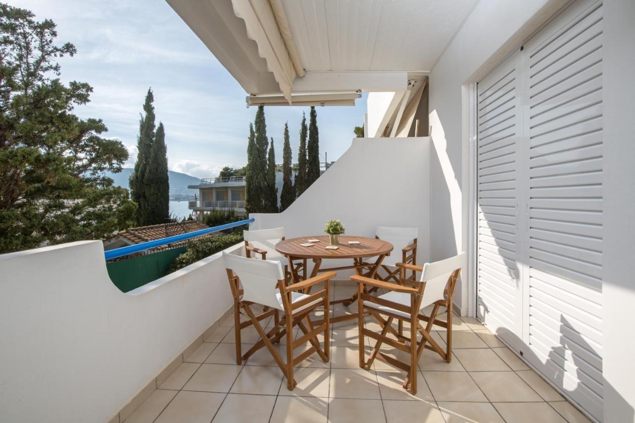 Del Mar Luxury Apartment 30M From The Beach Pórto Ráfti Exteriör bild